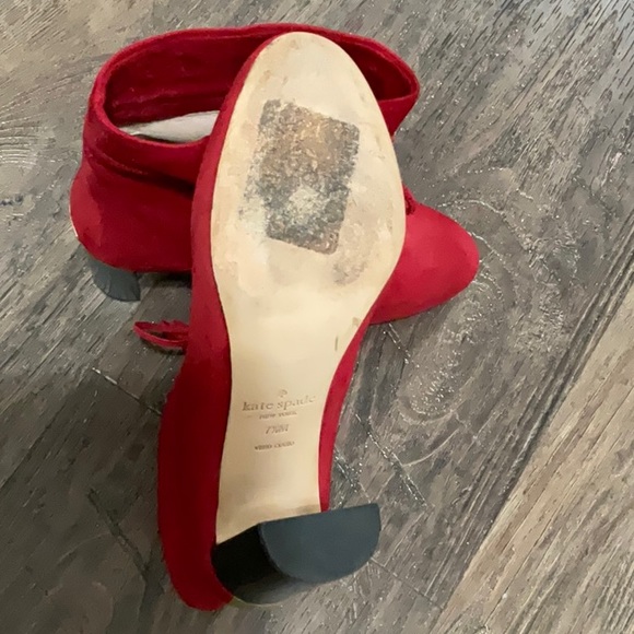 Kate Spade New York suede booties size 7 1/2 M - Picture 4 of 11
